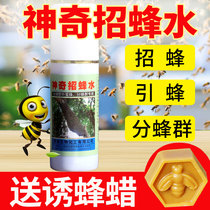 Trick bee water magical bee water bee pheromone fishing bee pheromone catching bee wax in the wild
