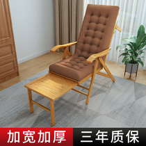 Rui Shida reclining chair lunch break folding home backrest for the elderly special balcony leisure nap bamboo chair lazy chair