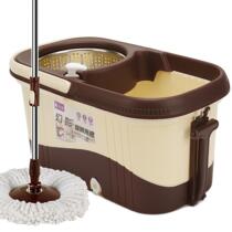 Lilin double drive rotating Mop Mop Mop sent to original mop head Phantom F2 Brown
