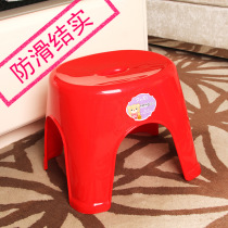 Furniture thick bathroom stool Oval children baby rest stool rich plastic stool plastic stool Nordic style