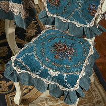 Chair cover European-style Classical Fashion Luxurious Table Cloth Art American Countryside Rectangular Table Cloth Chair Cushion Summer