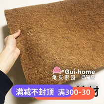 Sukada leopard tortoise tortoise lizard crawler coconut palm mat pet landscaping natural reptile box mat