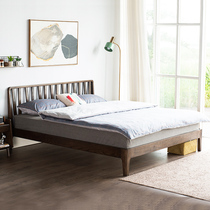 Excellent wood furniture pure solid wood bed 1 8 meters oak bed 1 5 meters single 1 2 m bei ou gentry furniture