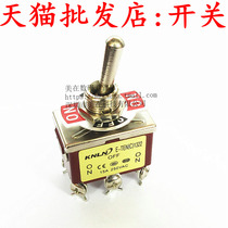 Current 15A high-end E-TEN1322 6-pin 3-speed double-pole double-throw toggle rocker arm forward and reverse button switch