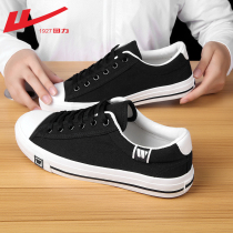 Back Lifan cloth shoes mens shoes 2021 summer new breathable mens casual shoes students low-top board shoes men