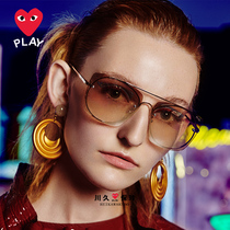 Chuan Kubo Ling 2019 new sunglasses women tide fashion sunglasses mens personality Net red anti ultraviolet 3901