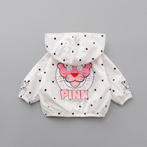 Male and female baby sunscreen cotton fabric 0-1-2-4-6-year-old baby sunscreen for summer clothing childrens thin jacket