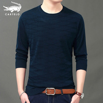 Crocodile Long Sleeve T-Shirt Man 2022 Spring Autumn New Men Casual Sweater Sweater Sweatshirt Body Shirt Thin round neckline Mens weaters