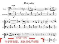 Despacito popular songs of Europe and America Tikuo Hot Song Violin Cello Duo Spectrum
