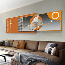 Modern light luxury living room sofa background wall hanging painting fashion atmosphere abstract superimposed decorative painting bedroom wall mural