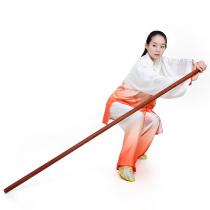 Martial arts stick red wooden stick kundian wood shaolin stick hardwood can sink water iron wood south stick wing chun boxing 6: 30 stick