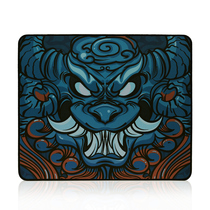Tiger character e-sports bully mouse pad Textured coarse surface woven Tiger character bully large edging E-sports national style