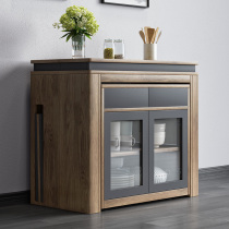 Small apartment retractable folding dining table and chair Home Nordic modern simple multi-function storage rectangular dining table