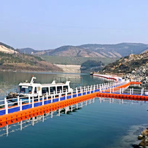 Pontoon pier Floating pontoon bridge Plastic plank Boat berth Motorboat pontoon Fishing platform