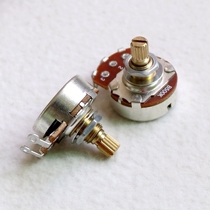 Electronic 500k guitar potentiometer copper handle 24 bit 15mm copper shaft ST and SQ guitar potentiometer 250k