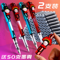 Pen for primary school students for children with grade 3 Grade 4 5 and 6 can be replaced with ink bags.