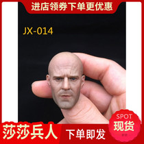 JXTOYS-014 1 6 soldiers Jason Stamson head carving tough guy Jason new head sculpture spot