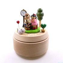 Taiwan Forest fun Yulin Kanon Music box Music box gift Childrens wedding Childrens Day Girlfriend solid wood