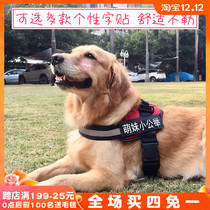 Dog leash dog vest style dog walking rope Teddy golden hair small medium and large dog chain dog chest strap