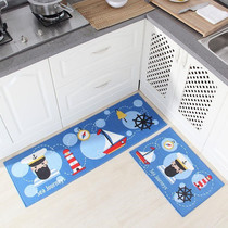  Lunch break bottom mat Kitchen non-slip floor mat Oil-proof foot pedal stampede Home household foot fashion anti-fouling foot mat Shower