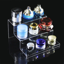 Triple Acrylic Cosmetics Clear Wallet Slippers Slippers Stand Body Stand Staircase Presentation Showcase