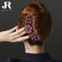 Korean version of large hair comb comb rhinestones elegant adult versatile hair comb Diamond hairpin hair hairpin hair accessories lady hair hairpin