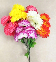 Qingming Festival Sacrifice Cemetery Plastic Pull Flower Bunker Hanging Flowers Hanging Decoration