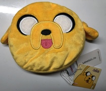 miniso MINISO Adventure Time Co-branded Jack Old Fur Plush Filled Coin Purse