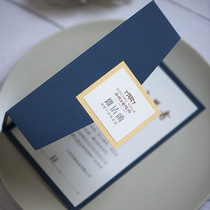 Invitations customized business birthday children invitations Chinese style high-end envelope invitations 10-year-old card event meeting