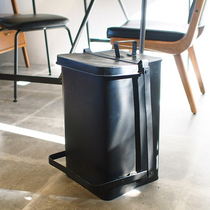 Zero choice Japanese puebco Industrial Wind Home creative kitchen living room bathroom trash can pedal classification