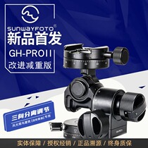 Shengwei GH-PROII weight reduction version tripod three-dimensional gear fine-tuning double panoramic building SLR micro single head