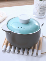 Open-fire casserole GOOKA high temperature resistant casserole stone pot soup pot for saucepan household ceramic casserole casserole