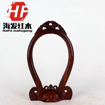 Redwood Jade frame hanging jade frame Jade frame Jade frame jewelry decoration frame Jade frame decoration frame Jade frame decoration wood carving frame