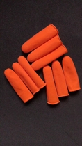 Orange thick non-slip finger cover thick finger cover latex finger cover latex finger cover anti-static finger cover