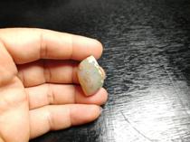 Natural Marine Jasper old unshaped pendant choker pendant DIY semi-finished non-porous hair bare stone