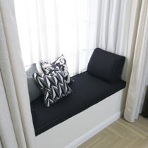 Customized black high density sponge window mat custom window mat bedroom Nordic card cushion tatami mat