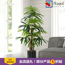 Ephraim Nordic Green Plant Large Plant Decoration Five Finger Shake Qian Kwai Meaning False Green Bonsai Opening Ornaments