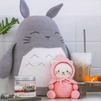  Big Chinchilla crochet illustration crochet wool knitting manual diy Chinese picture tutorial New recommendation