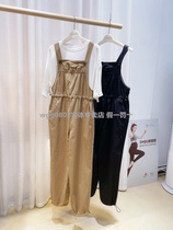 Love Beauty Mommy Spring Cash Card Its Black Casual Pants Feet Closed Comfortable Cotton Cloth Pregnant Woman Back Strap Pants