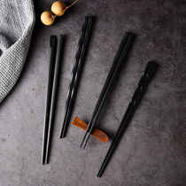 Restaurant and restaurant chopsticks mildew and non-slip pair of individual non-moldy chopsticks household alloy chopsticks