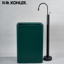 Sky Goose Neck Tap High End Toilet Full Copper Vertical Bathtub Side Tap Bathroom Art Drop Face Basin Hot And Cold