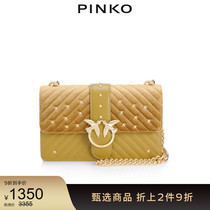 PINKO Velvet Rivet Bird Bag LOVE BAG1P217RY514