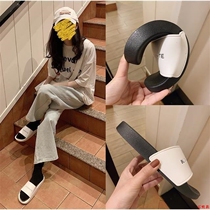 Student slippers wore fashion bay red port wind summer anti-slippers sandals in tide