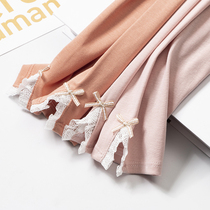  Girls  three-point pants summer thin white black small and medium-sized girls wear childrens clothing foreign style childrens leggings tide