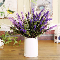 Fan · makeup pastoral home accessories lavender simulation flower set fake flower manual flower dried flower living room decoration flower