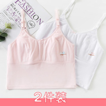 Primary vest for middle school students during development 9-12-15 years old junior high school student with braces and pure cotton girls underwear