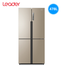 Haier four-door refrigerator 478L liter cross open air-cooled frost-free first-class energy efficiency and energy-saving commander official flagship store
