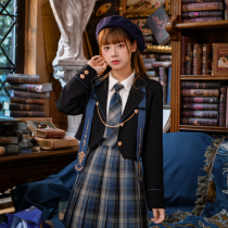 Star same original Mori tribe small suit Joker temperament suit spring and autumn coat jacket design sense minority