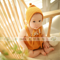 Childrens photography clothing 2020 bright color cute hair ball new 100 days baby photo studio photo shooting clothing