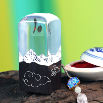 Tire Hair Seal Souvenir Diy Silver Silk Studded Hair Navel With Milk Tooth Preservation Baby Born Gift Seven Color Stars